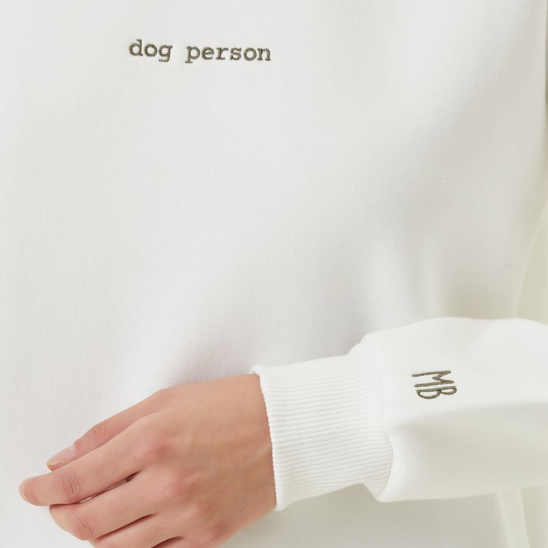 Dog Person Nakışlı Sweatshirt