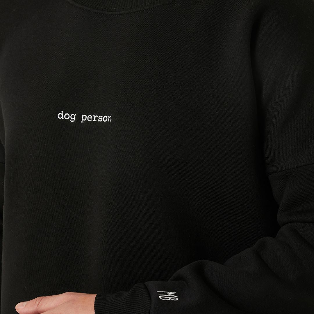 Mons Bons Men's Crew Neck Sweatshirt | Black