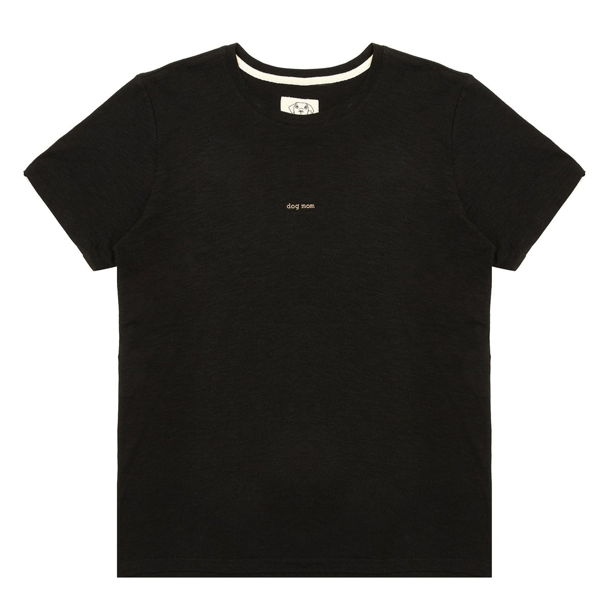 Mons Bons Dog Mom Women's Oversize T-Shirt | Black