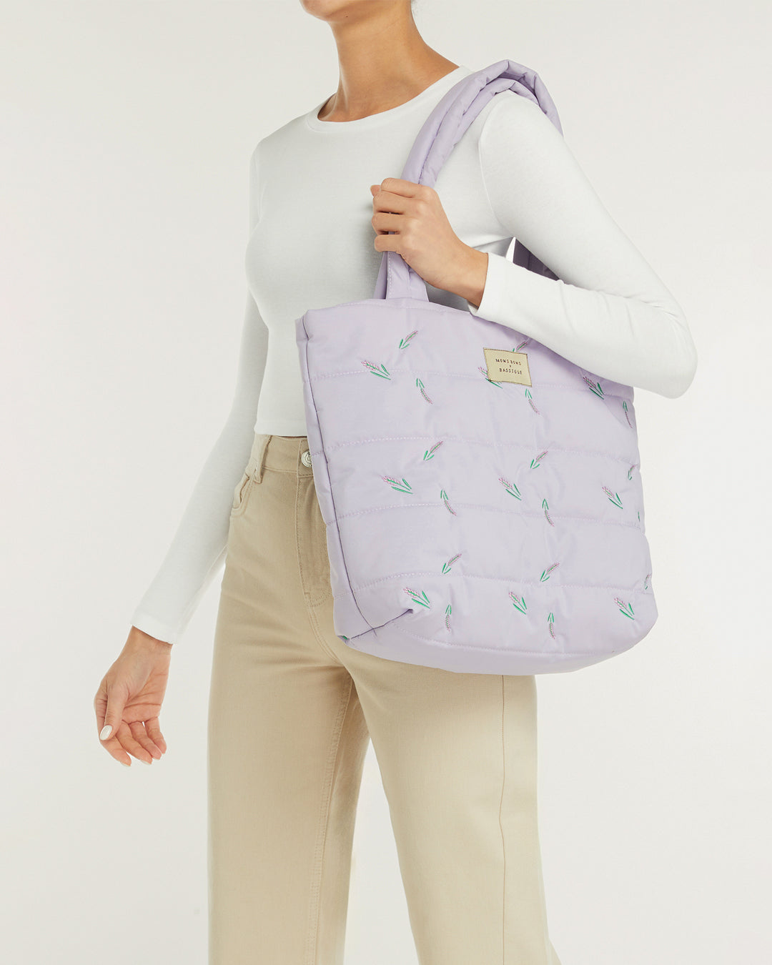 Lavanda Puffer Çanta