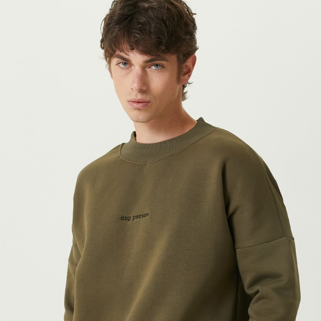 Dog Person Nakışlı Sweatshirt