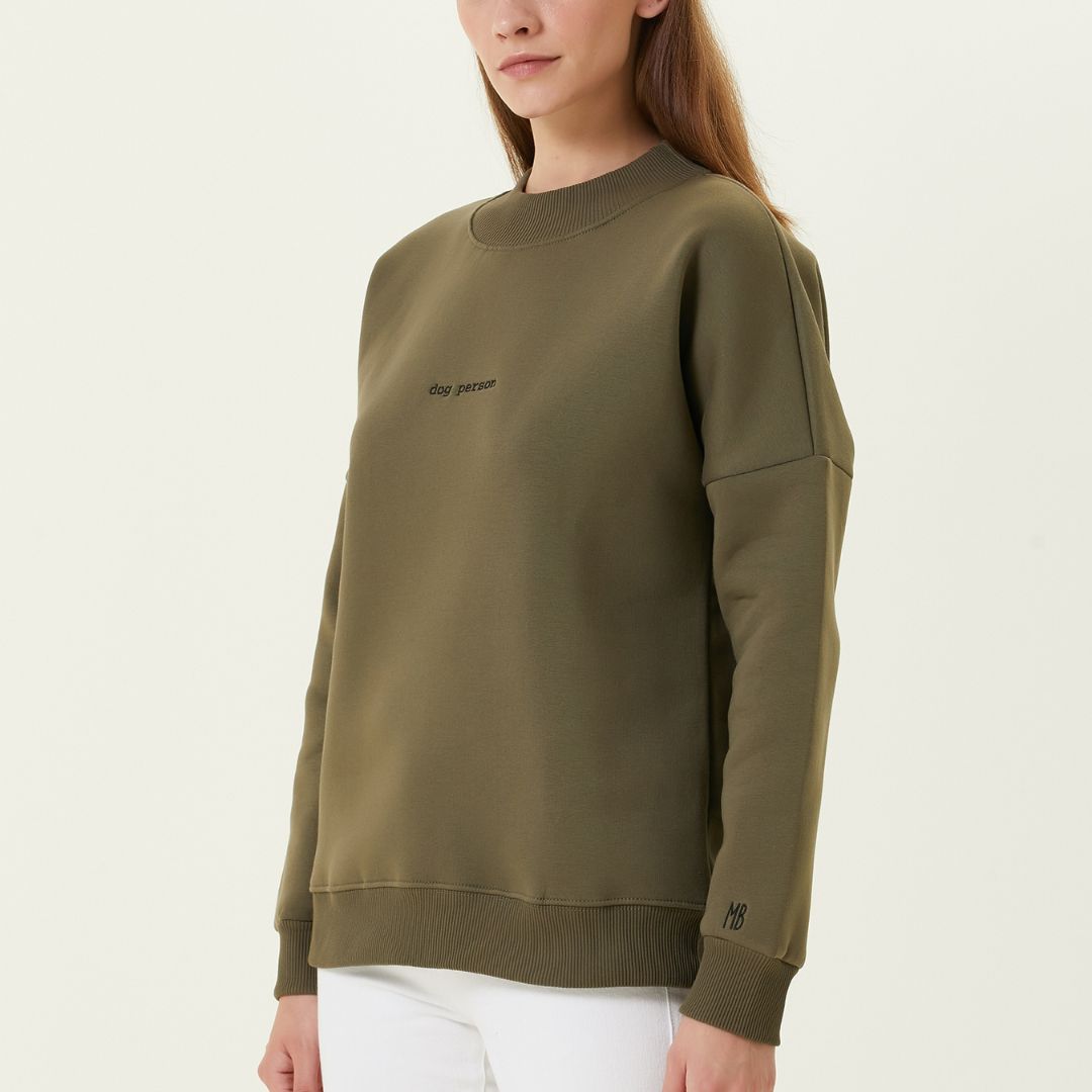 Dog Person Nakışlı Sweatshirt