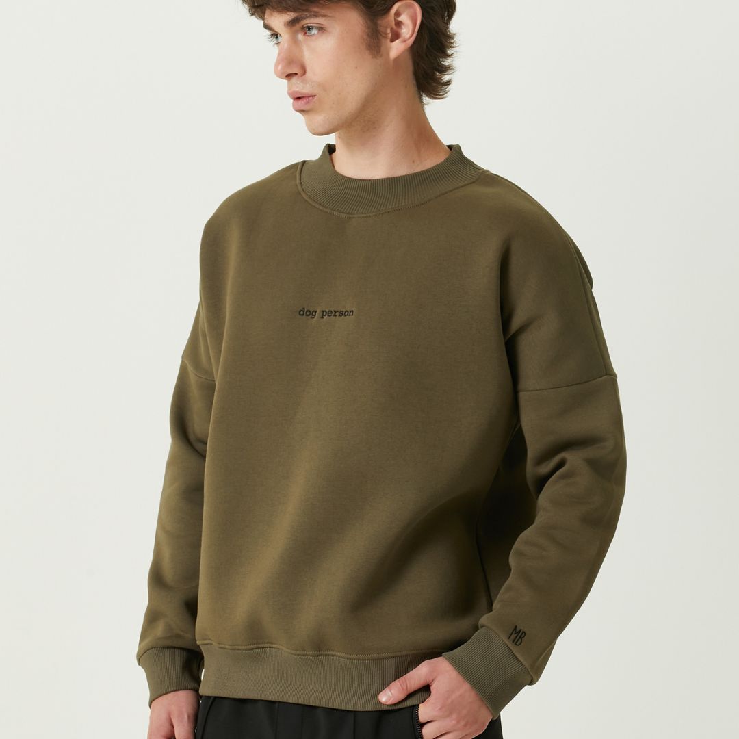 Dog Person Nakışlı Sweatshirt