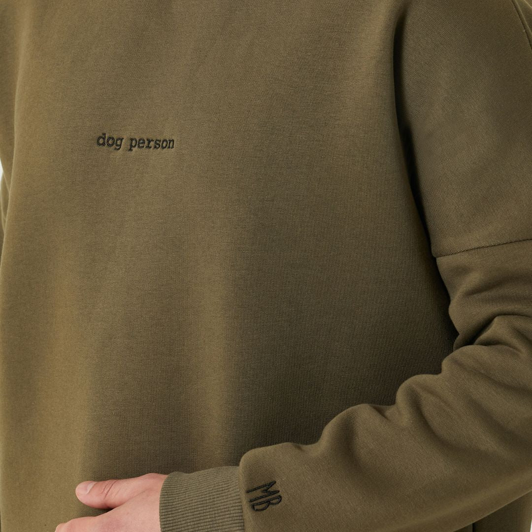 Dog Person Nakışlı Sweatshirt