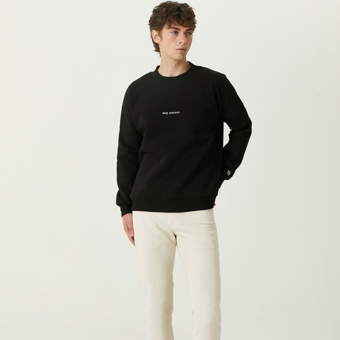 Dog Person Nakışlı Sweatshirt