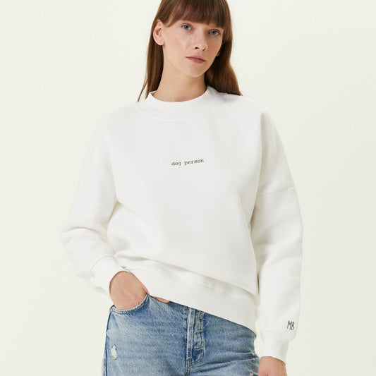 Dog Person Nakışlı Sweatshirt