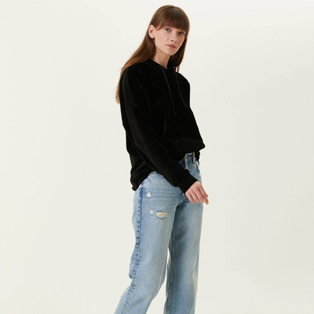 Velvet Women Oversize Hoodie