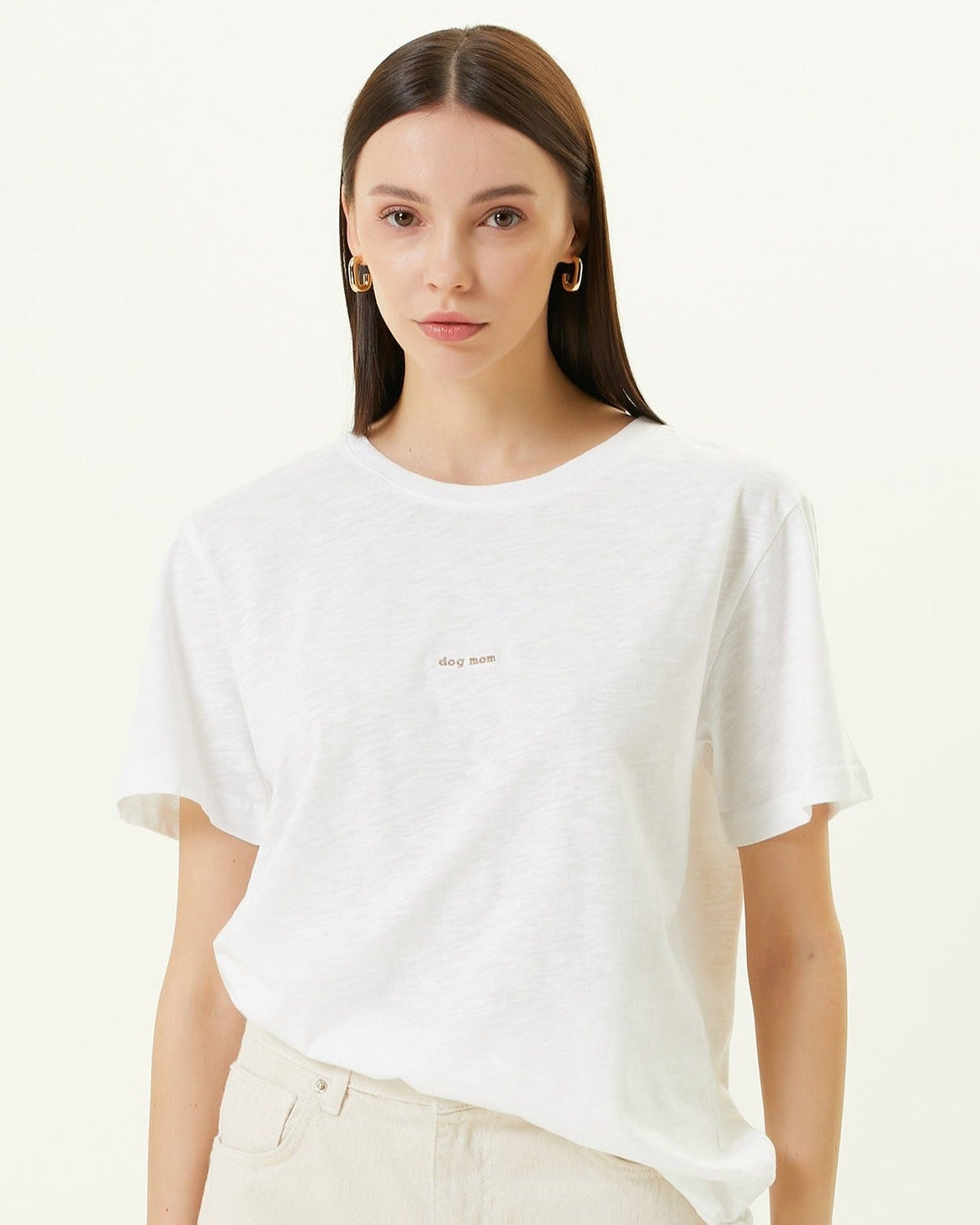 Oversize T-shirt "dog mom"