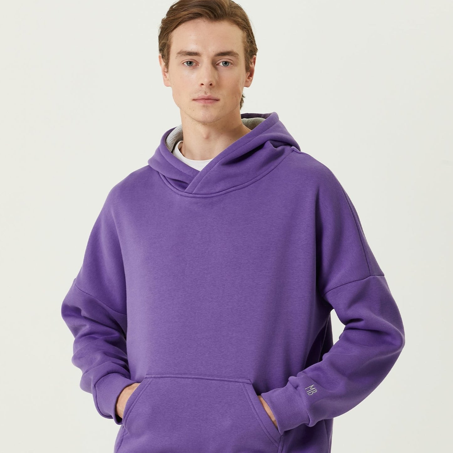 Oversize Hoodie Mor