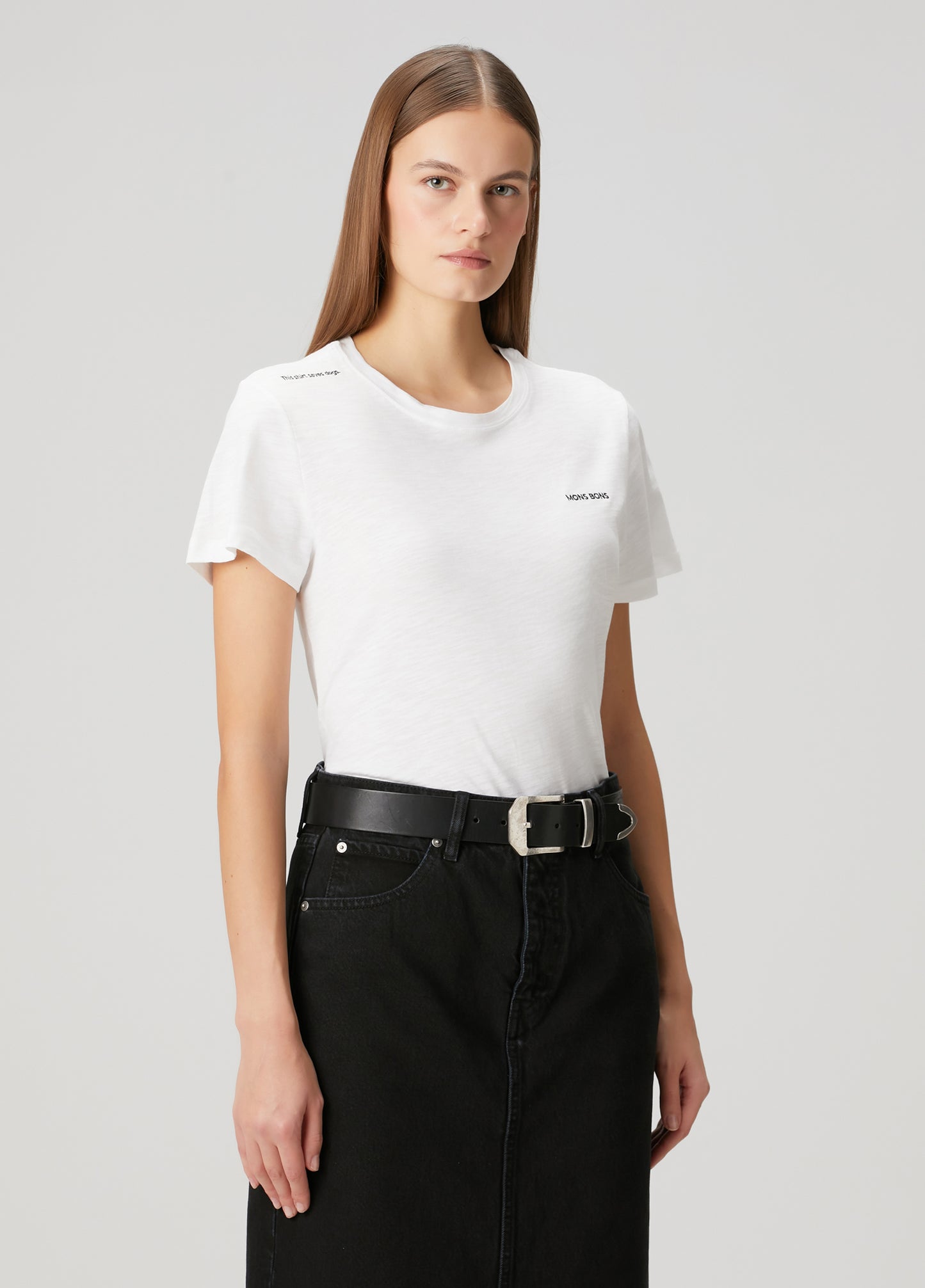 "This Shirt Saves Dogs." OVERSIZE T-shirt – Beyaz