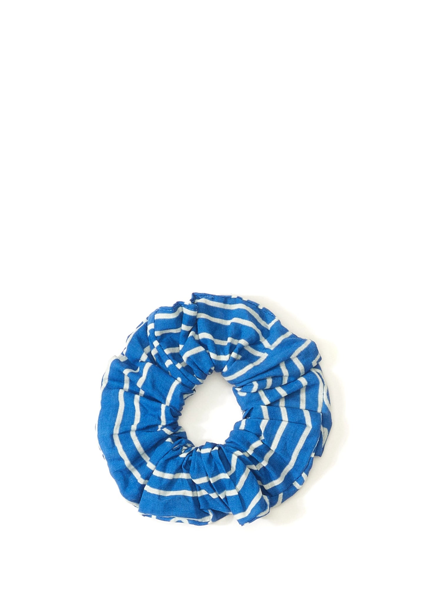 Mavi Abstract Print Scrunchie