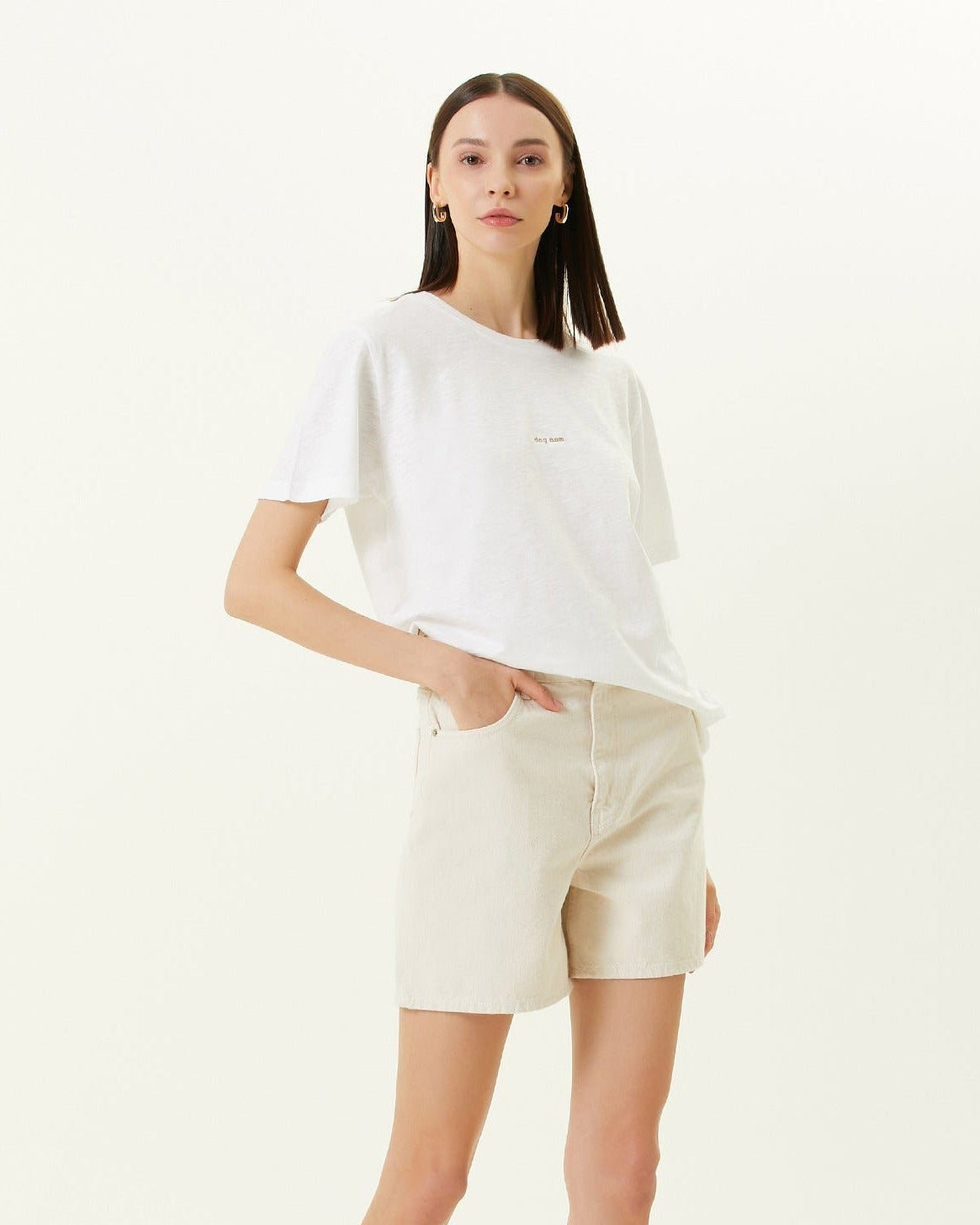 Oversize T-shirt "dog mom"