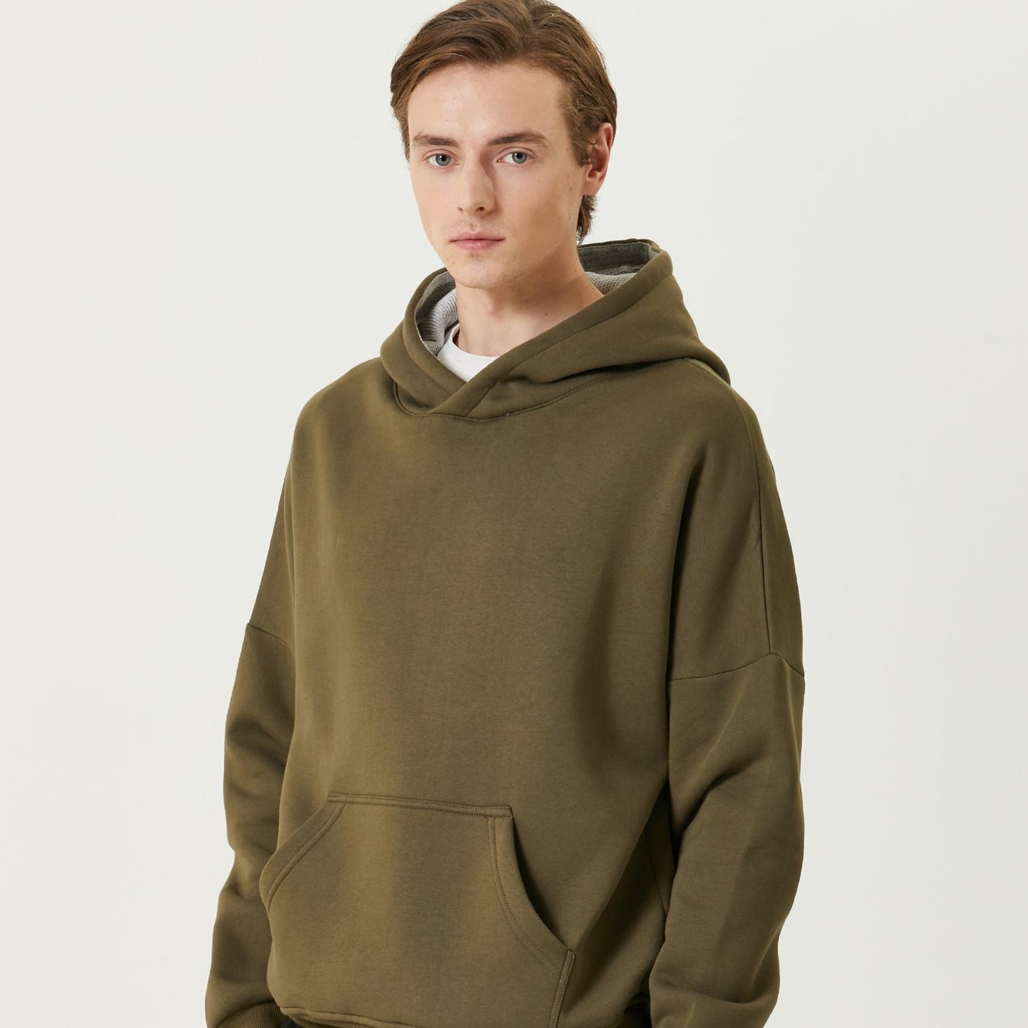 Oversize Hoodie Haki