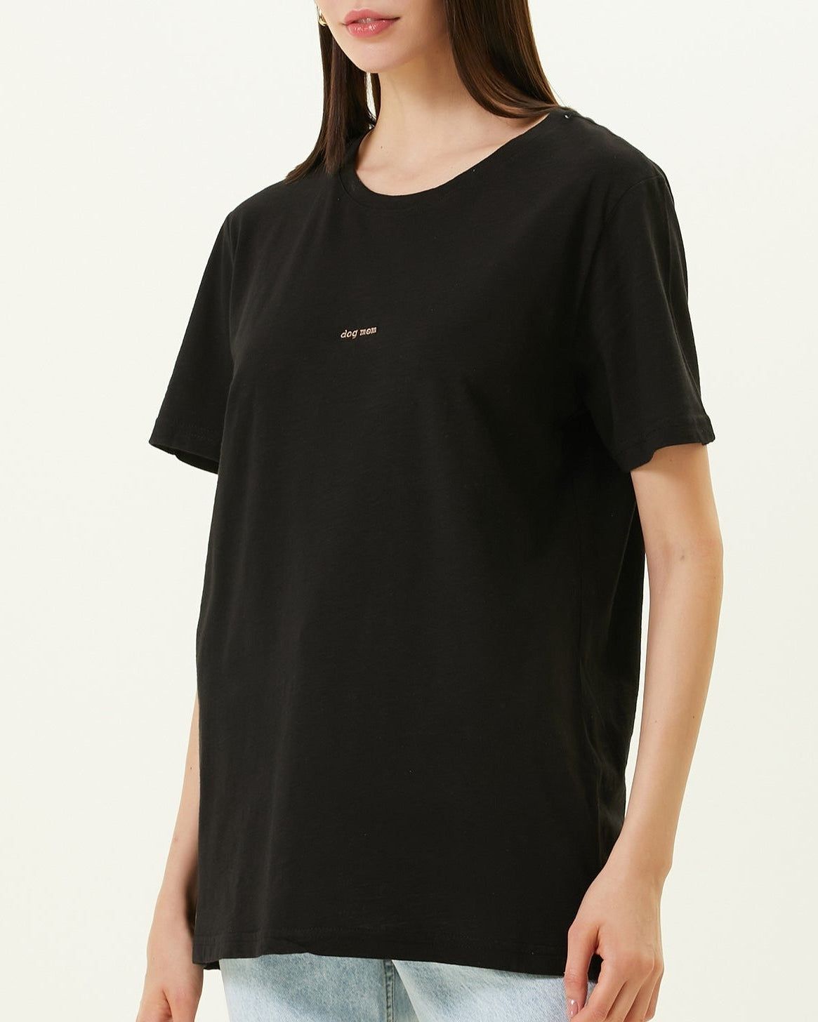 Oversize T-shirt "dog mom"