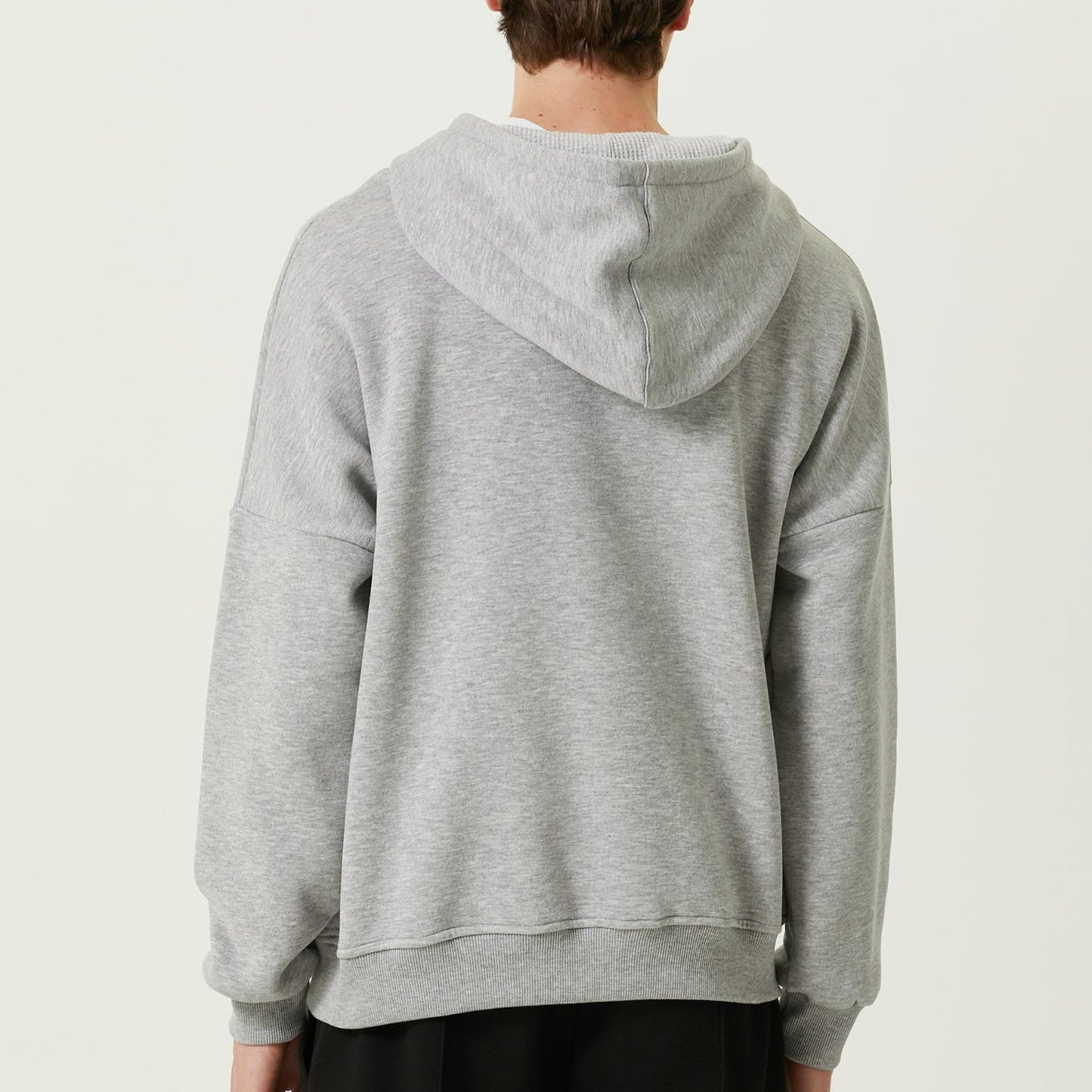 Oversize Hoodie Gri