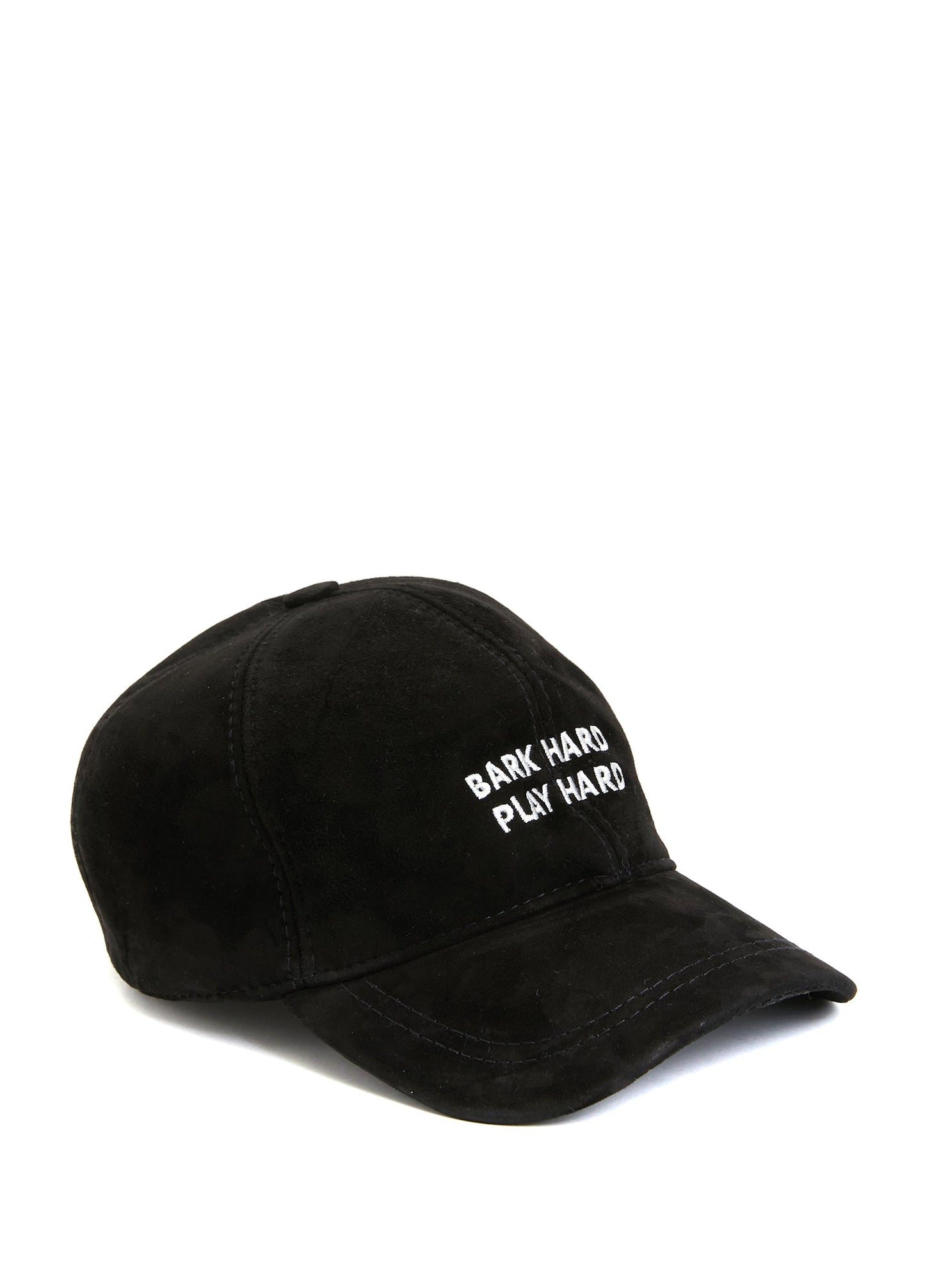 Bark Hard Play Hard Suede Hat