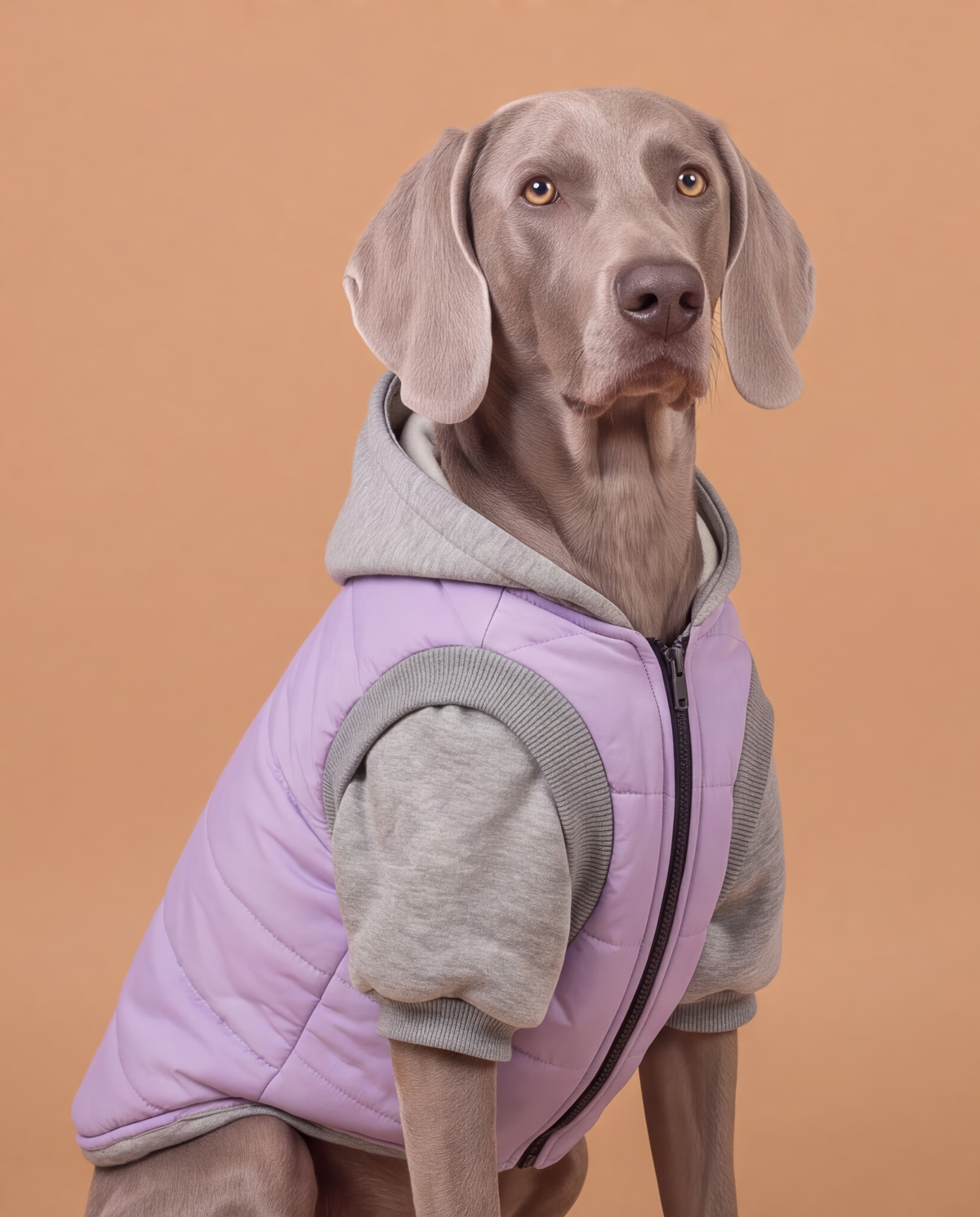 Pet Puffer Mont | Lila