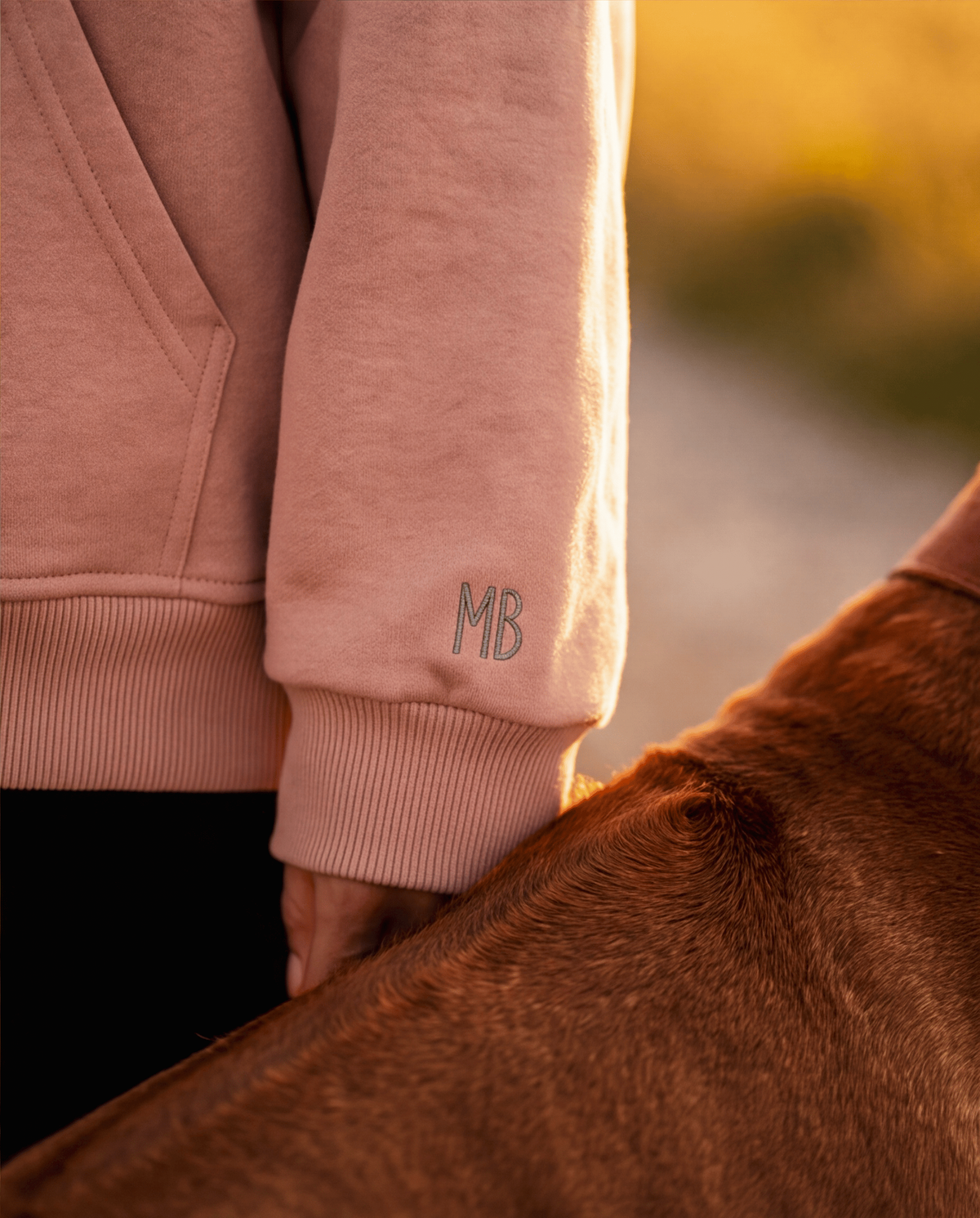 Mons Bons Women's Oversize Hooded Sweatshirt | Powder