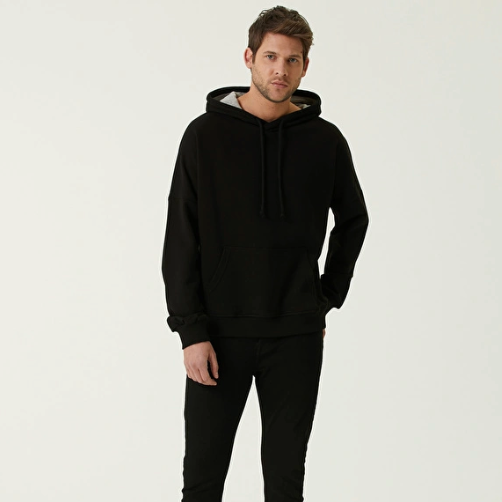Oversize Hoodie Siyah