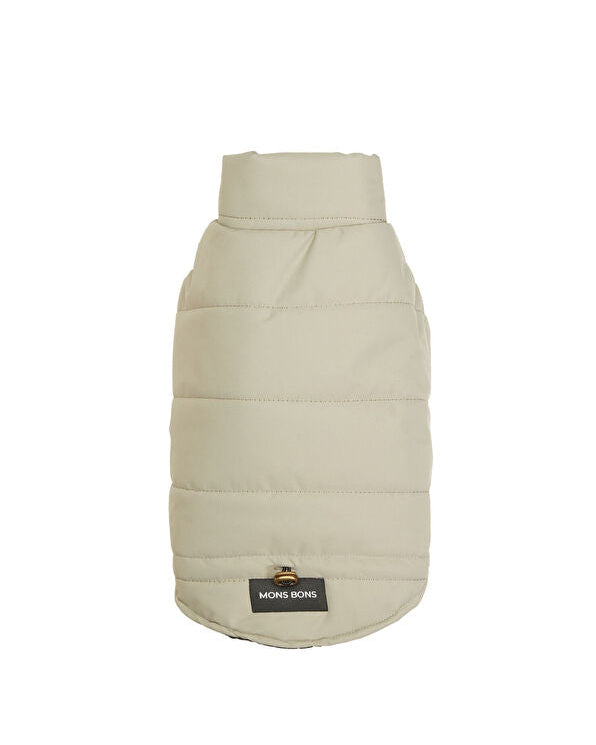 Mons Bons Pet Puffer Vest | Beige