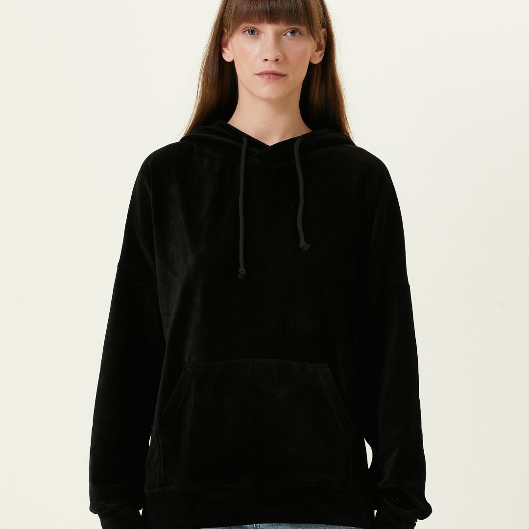 MB: Velvet Oversized Hoodie - MONS BONS