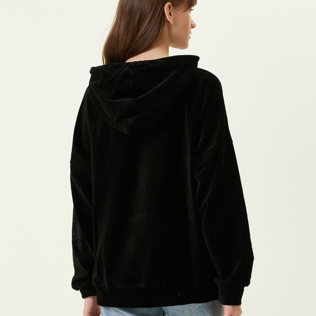 MB: Velvet Oversized Hoodie - MONS BONS