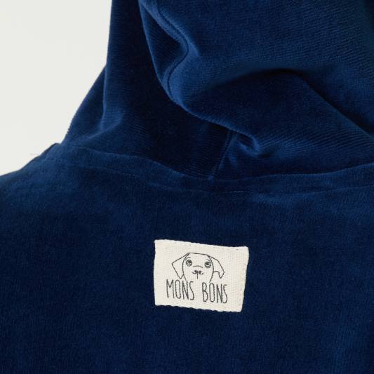 MB: Velvet Oversize Hoodie - MONS BONS